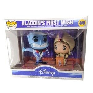 Funko Pop! Disney Aladdin's First Wish #409 Vinyl Figure Alladdin and GENIE